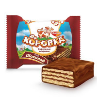 Конфета вафельная Коровка